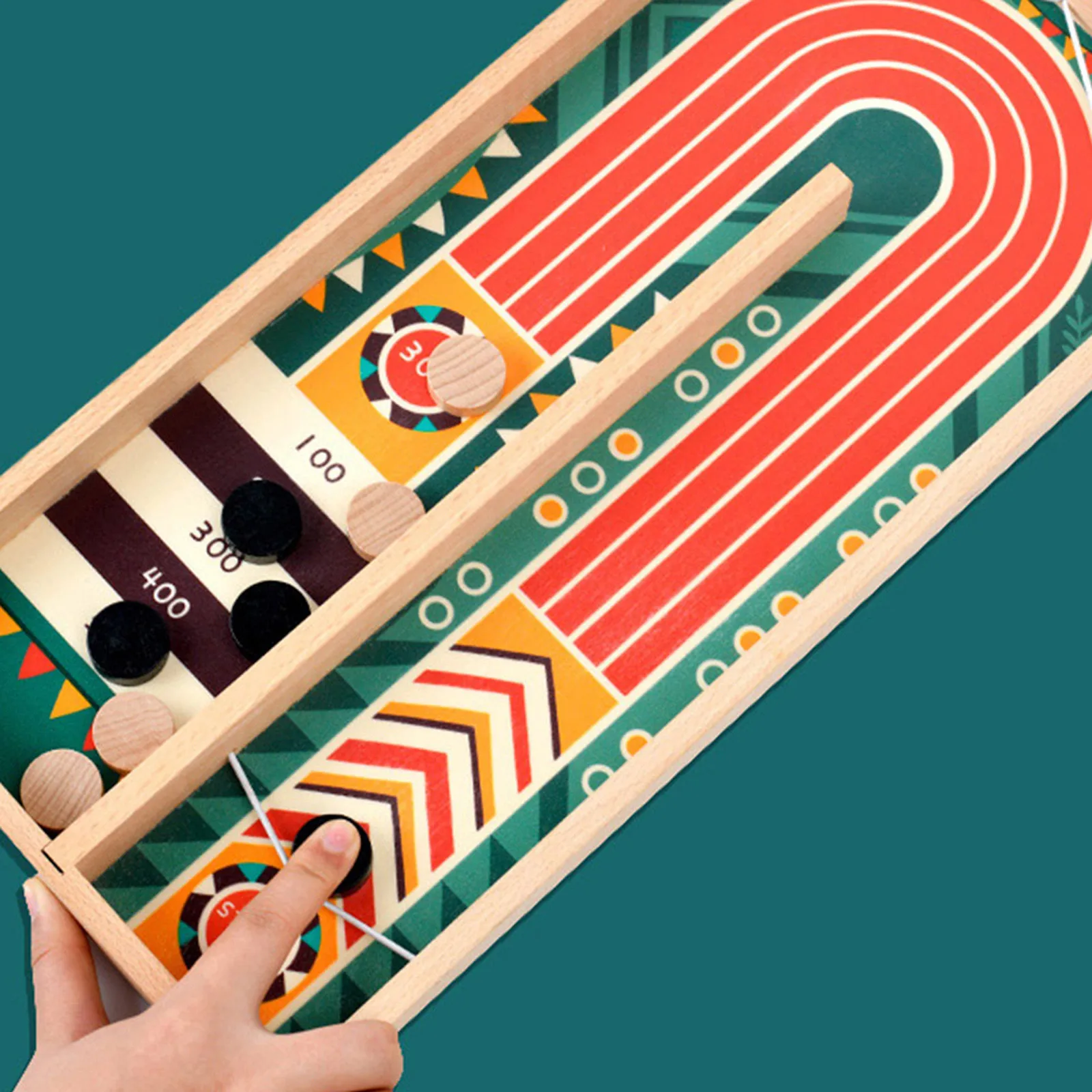 Portable Sling Puck Board Game For Child, Foosball Sling-shot Game Board Desktop Interactive Chess Toys For Adult Children Desk
Portable Sling Puck Board Game For Child, Foosball Sling-shot Game Board Desktop Interactive Chess Toys For Adult Children Desk