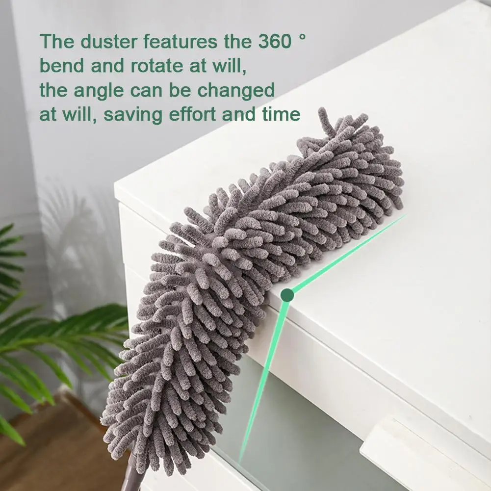 Microfiber Duster Telescopic Extendable Ceiling Chenille Dust Remover Super Absorbent For House Kitchen Automotive Cleaning Tool
Microfiber Duster Telescopic Extendable Ceiling Chenille Dust Remover Super Absorbent For House Kitchen Automotive Cleaning Tool