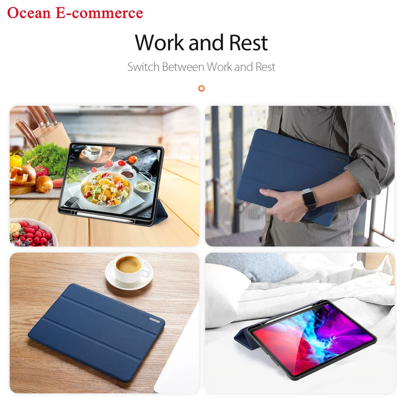 With Pencil Stylus Slot Holder For Apple iPad Pro 12.9 2020 Case Luxury TPU Leather Flip Smart Case For iPad Pro 12.9 2020 Cover
With Pencil Stylus Slot Holder For Apple iPad Pro 12.9 2020 Case Luxury TPU Leather Flip Smart Case For iPad Pro 12.9 2020 Cover