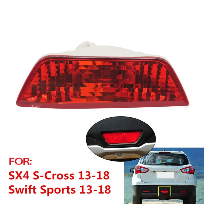 Car Warning Light LED Rear Bumper Light Taillight Brake Reflector Light for Suzuki SX4 S-Cross Swift Sports 2013-2018
Car Warning Light LED Rear Bumper Light Taillight Brake Reflector Light for Suzuki SX4 S-Cross Swift Sports 2013-2018