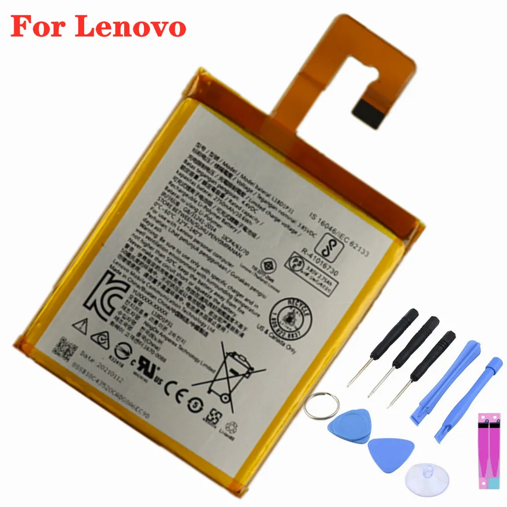 For Lenovo Tab E7 TB-7104F Tab Battery L18D1P31 2750mAh High Quality Phone Tablet Rechargeable Batteries + Tools
For Lenovo Tab E7 TB-7104F Tab Battery L18D1P31 2750mAh High Quality Phone Tablet Rechargeable Batteries + Tools
