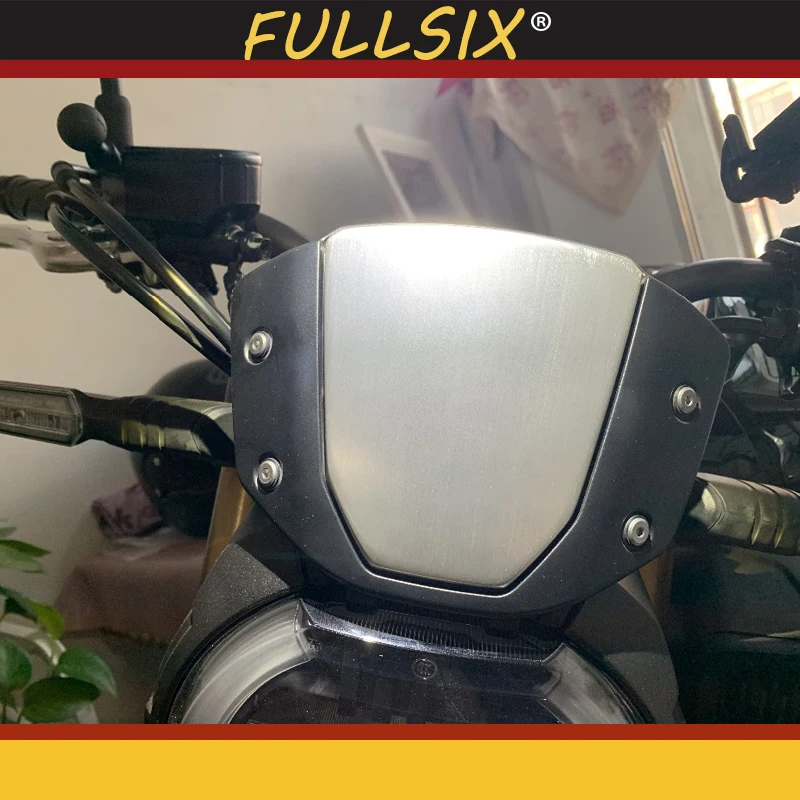 Ветровой экран на лобовое стекло мотоцикла передний для cb650r 2019 2021 углеродное