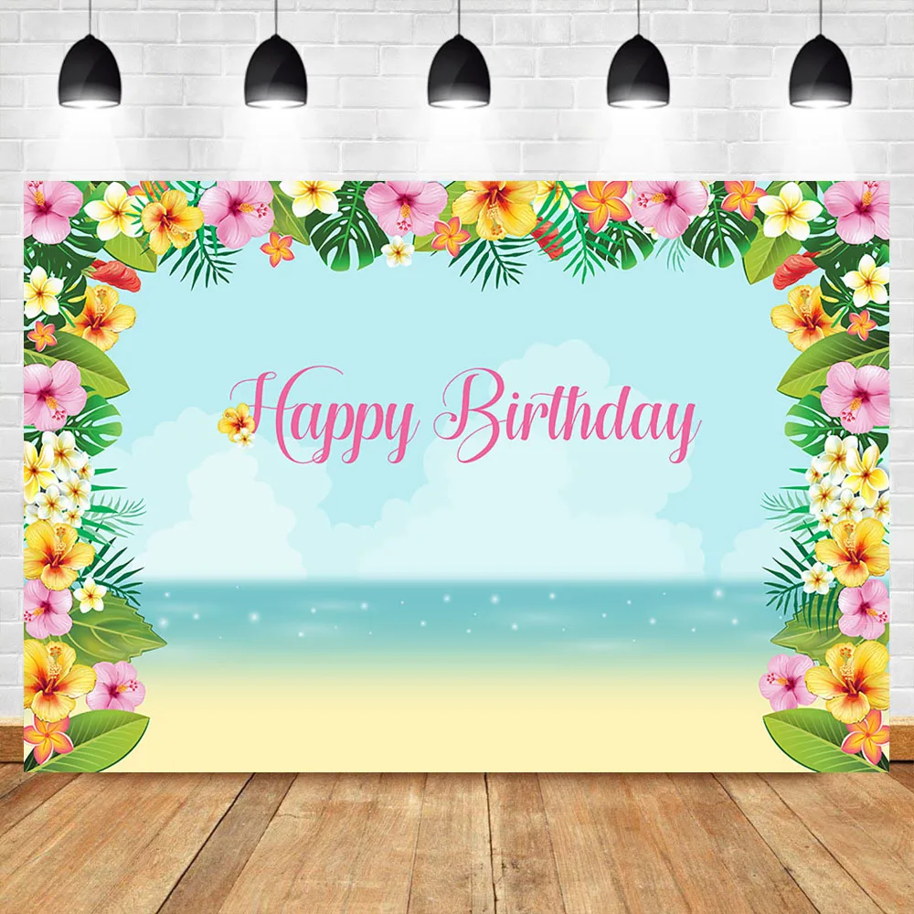 Mocsicka Birthday Beach Backdrop Girl's Birthday Party Banner Seaside Floral Background Tropical Beach Photography Background
Mocsicka Birthday Beach Backdrop Girl's Birthday Party Banner Seaside Floral Background Tropical Beach Photography Background