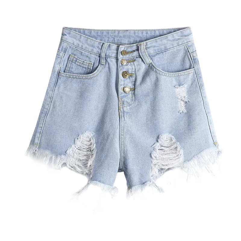 Internet Celebrity High Waist Denim Shorts for Women Summer 2020 New Korean-Style Chic and Unique Slimming Versatile Ripped Hot
Internet Celebrity High Waist Denim Shorts for Women Summer 2020 New Korean-Style Chic and Unique Slimming Versatile Ripped Hot