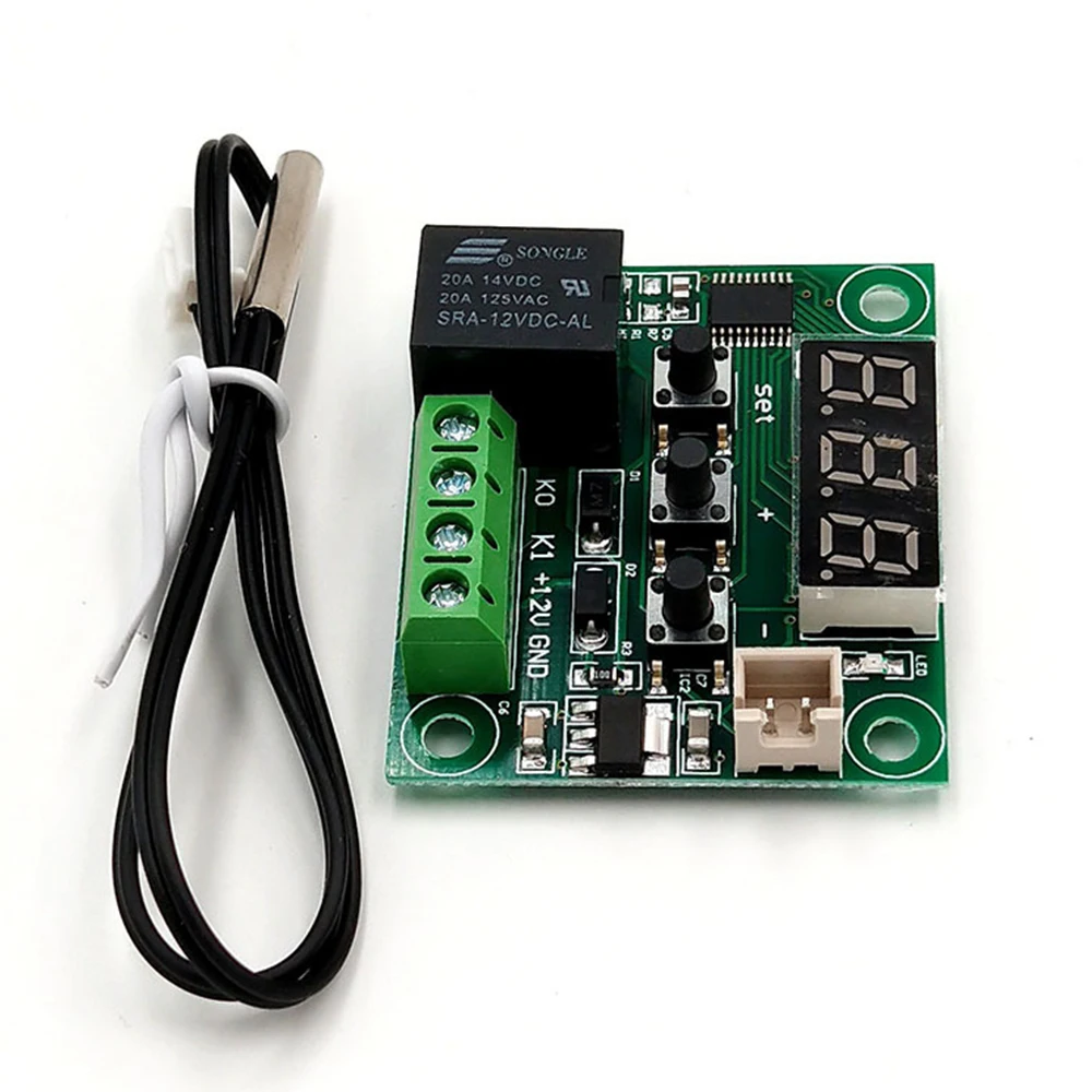 50-110C W1209 12V Digital Thermostat Sensor Temperature Control Switch Module 
50-110C W1209 12V Digital Thermostat Sensor Temperature Control Switch Module