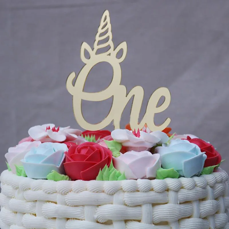 1 Pcs Kawaii Animal Unicorn One Cake Toppers Baby Shower Happy Birthday Anniversary Party Cake Decorations Supplies
1 Pcs Kawaii Animal Unicorn One Cake Toppers Baby Shower Happy Birthday Anniversary Party Cake Decorations Supplies