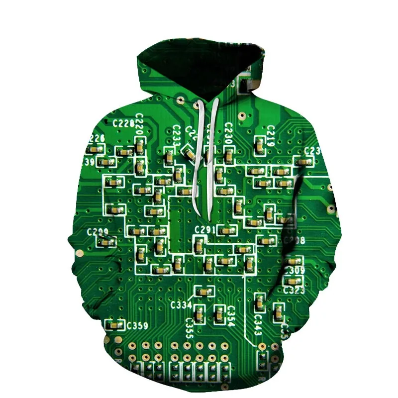 Autumn Men Women Circuit Board Fashion Hoodies Creativity 3D Printed Sweatshirts Pullover Long Sleeve Men Women Streetwear Coat
Autumn Men Women Circuit Board Fashion Hoodies Creativity 3D Printed Sweatshirts Pullover Long Sleeve Men Women Streetwear Coat