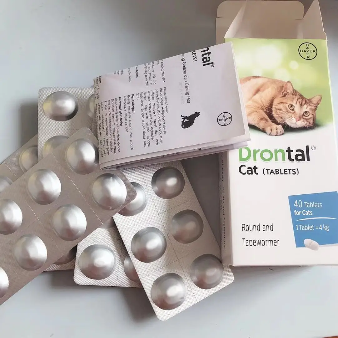 Bayer Drontal Plus for Cats 9/24/40 Tablets GreatDane Pet supplies New Date Free Shipping
Bayer Drontal Plus for Cats 9/24/40 Tablets GreatDane Pet supplies New Date Free Shipping