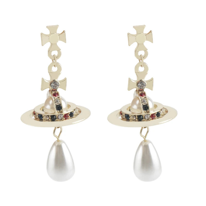 Exquisite Pearl Pendant Earrings Creative Martian Rhinestone Decoration Ladies Party Wedding Jewelry Gift Personality Beautiful
Exquisite Pearl Pendant Earrings Creative Martian Rhinestone Decoration Ladies Party Wedding Jewelry Gift Personality Beautiful