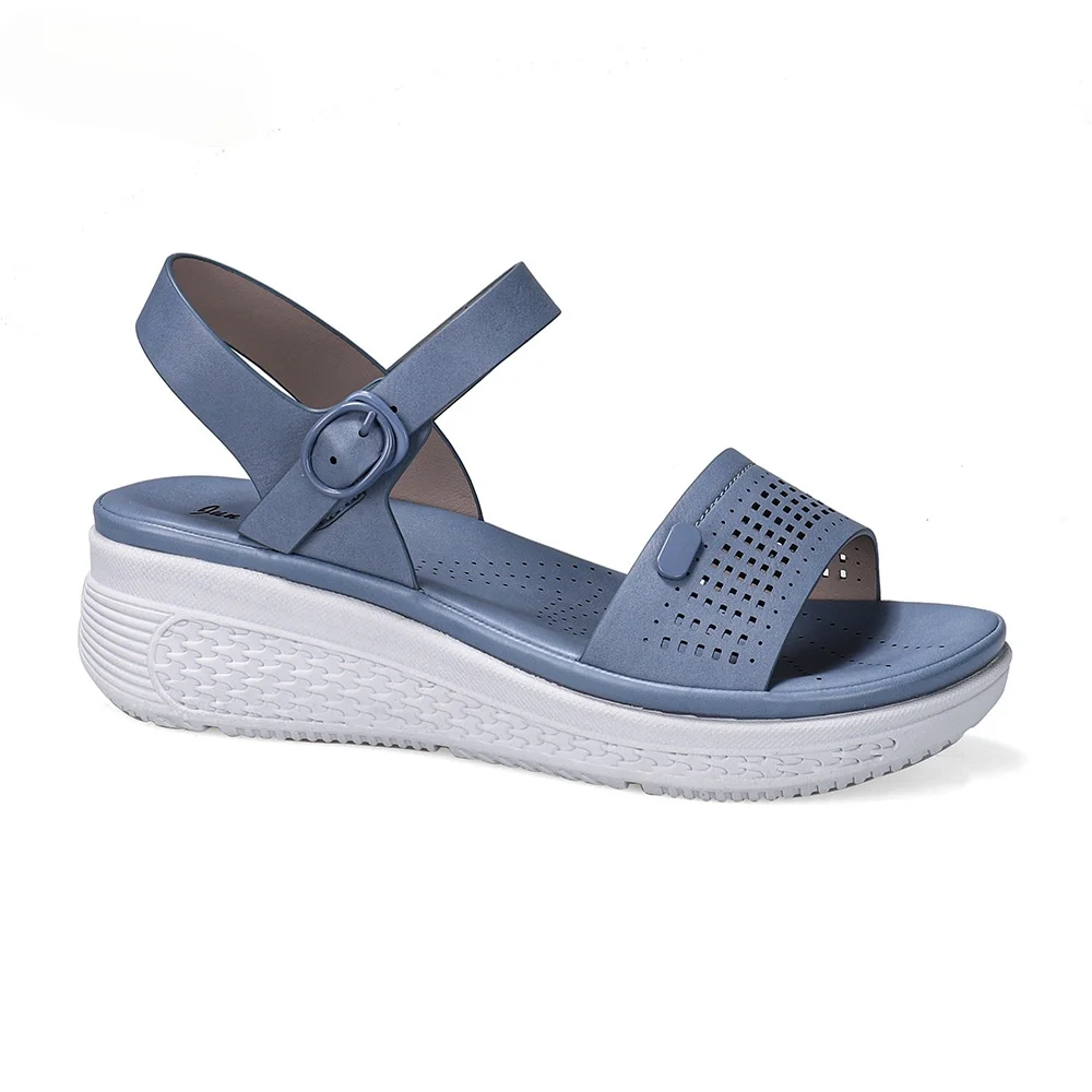 Summer Hollow Out Sandals 2021 New Foreign Trade Women's Shoes Hollow Slope Heel Bohemian PU Sandals Women PVC Sandals
Summer Hollow Out Sandals 2021 New Foreign Trade Women's Shoes Hollow Slope Heel Bohemian PU Sandals Women PVC Sandals