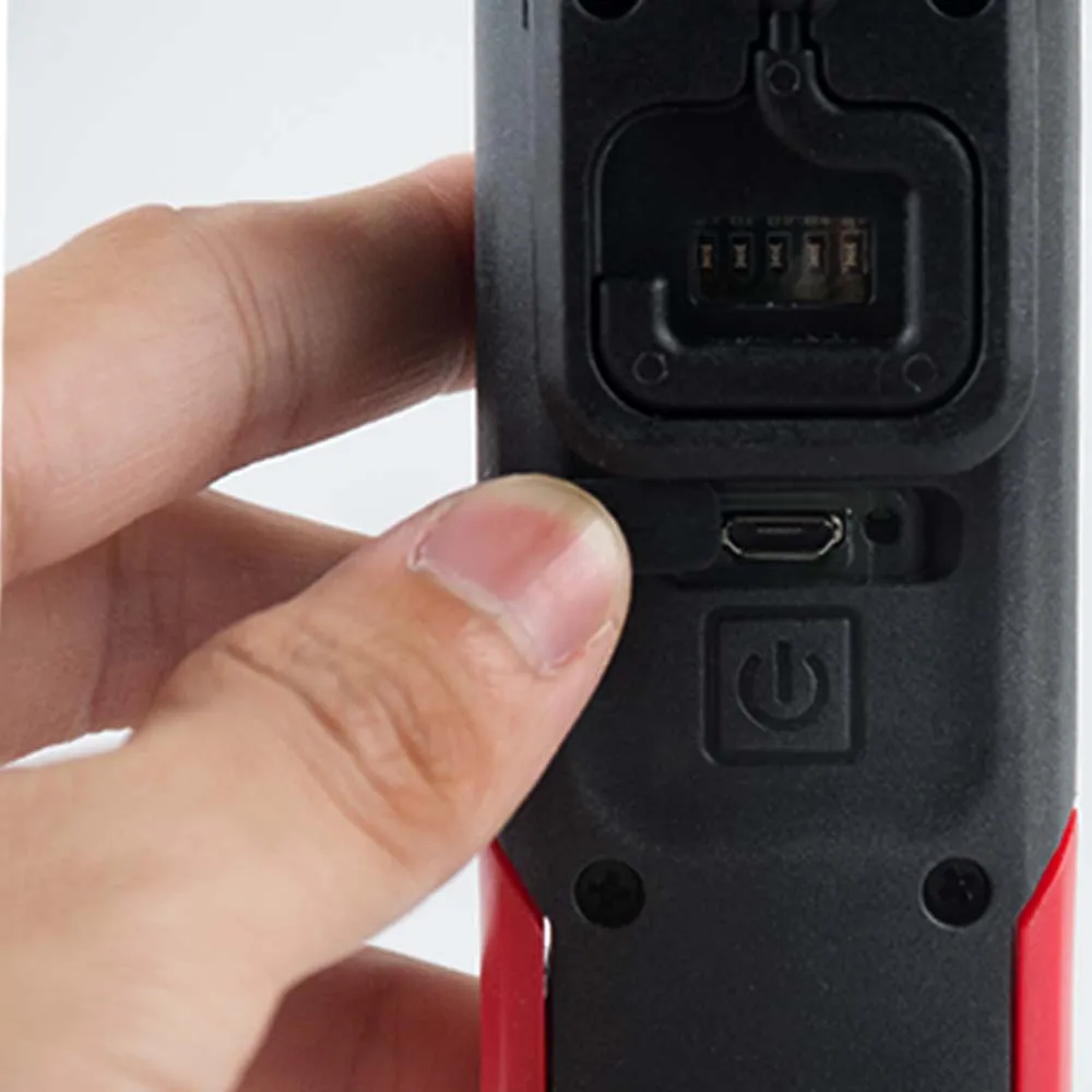 Super bright COB flashlight portable work light LED camping light USB charging flashlight waterproof tail powerful magnet
