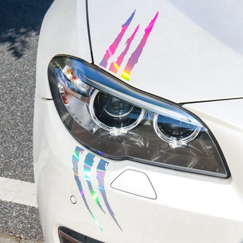 Creative Ghost Claw Car Sticker Headlight Decoration Funny Monster Scratch Stripe Reflective Sticker Car Styling Car Accessories
Creative Ghost Claw Car Sticker Headlight Decoration Funny Monster Scratch Stripe Reflective Sticker Car Styling Car Accessories