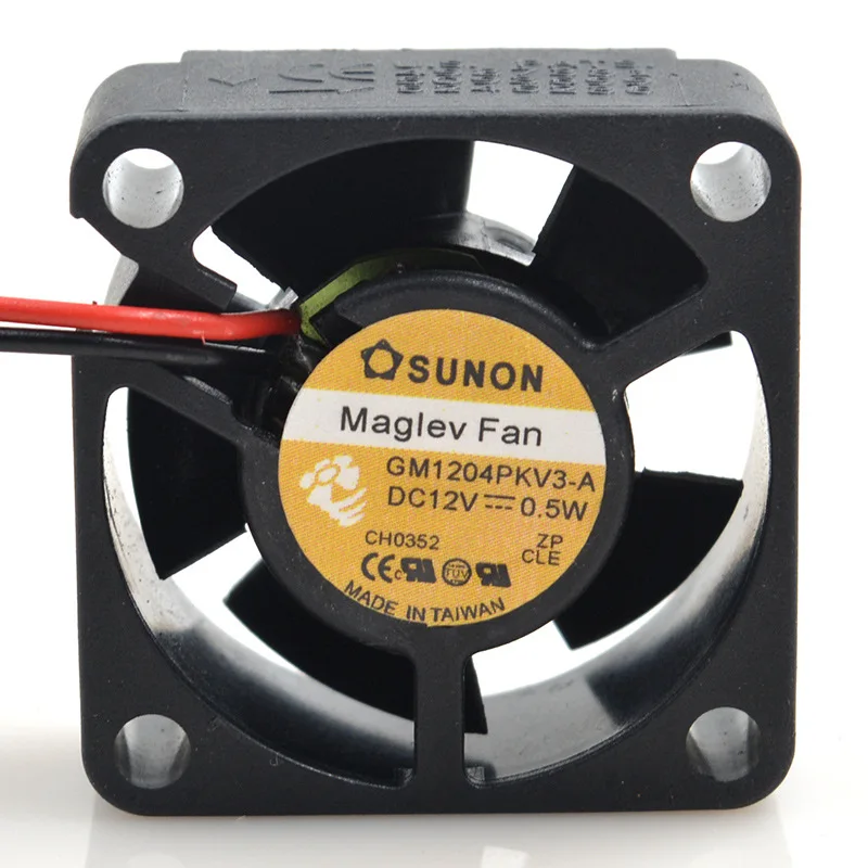 Для Охлаждения SUNON строительство 4 см 4020 12V 0 5 W GM1204PKV3 A 2 линии рассеивания тепла