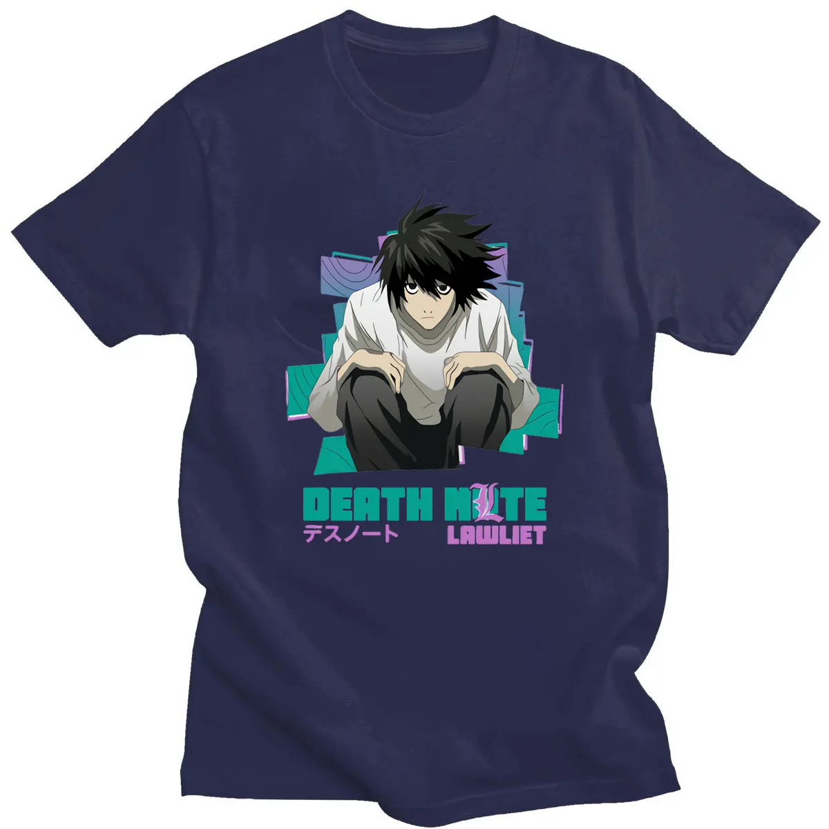 Hip Hop Style Streetwear Death Note Tshirt Men Short Sleeve Harajuku Unisex Oversized 2021 Japanese Anime T-shirt Breathable Tee 
Hip Hop Style Streetwear Death Note Tshirt Men Short Sleeve Harajuku Unisex Oversized 2021 Japanese Anime T-shirt Breathable Tee