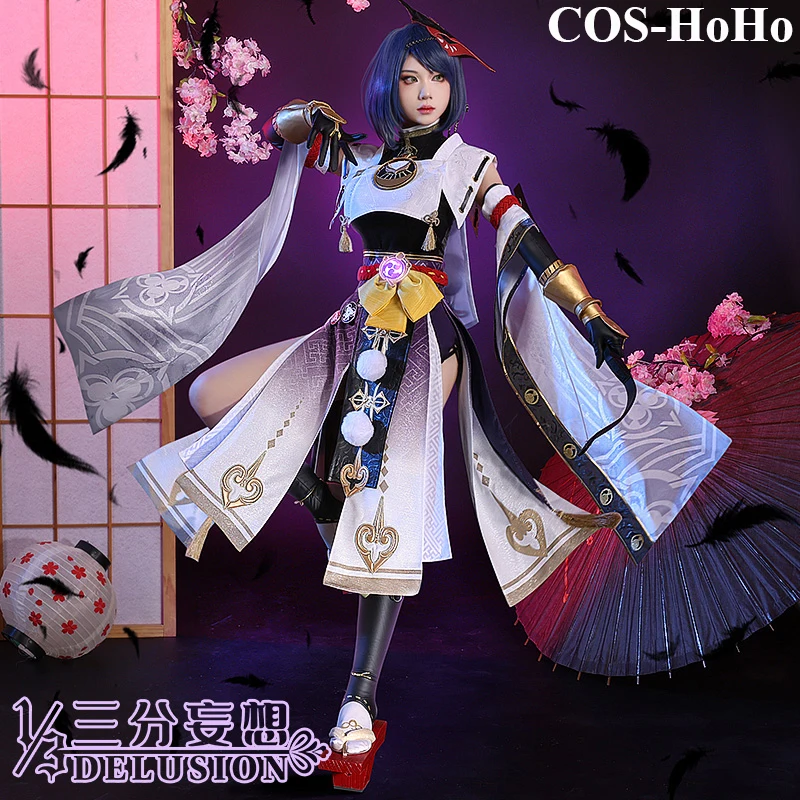 Костюм для косплея COS-HoHo из аниме Genshin Impact kusara jou, элегантный костюм для косплея, Женский костюм для ролевых игр на Хэллоуин
Костюм для косплея COS-HoHo из аниме Genshin Impact kusara jou, элегантный костюм для косплея, Женский костюм для ролевых игр на Хэллоуин