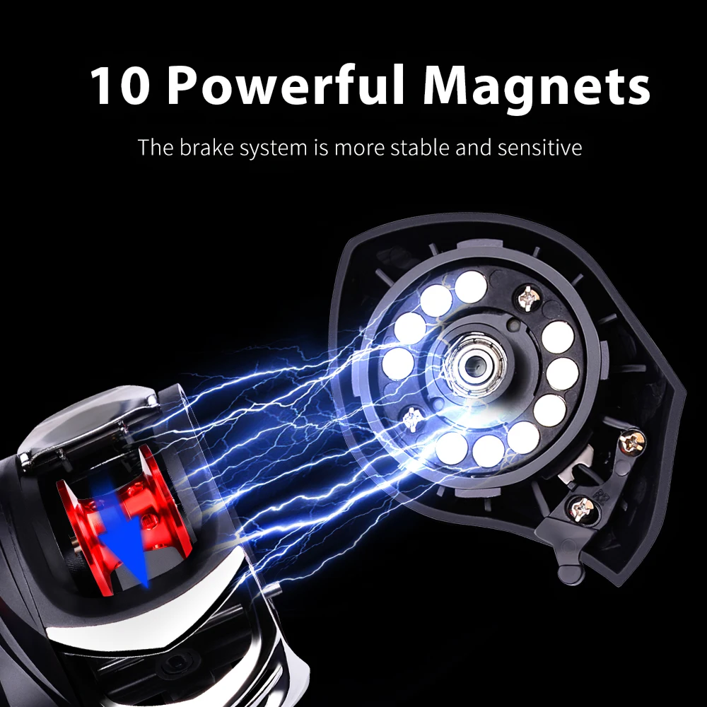 Fishing Reel Brake System With Backlash-Free Reverse Stop Structure Stable Sensitive Non-Slip Lightweight Fishing Accessories
Fishing Reel Brake System With Backlash-Free Reverse Stop Structure Stable Sensitive Non-Slip Lightweight Fishing Accessories