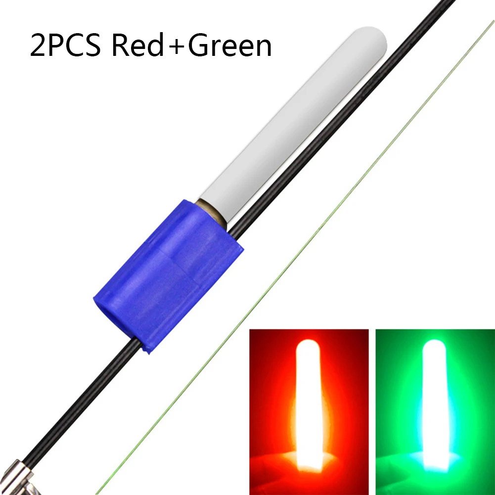 LED Night Fishing Light 7.5*0.75cm Red/Green Glow Night Fishing Stick Light Rod Tip Clip Fishing Light Stick Bite Fishing Alarm
LED Night Fishing Light 7.5*0.75cm Red/Green Glow Night Fishing Stick Light Rod Tip Clip Fishing Light Stick Bite Fishing Alarm