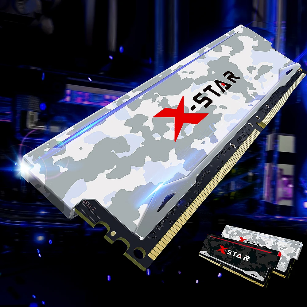 X-Star DDR4 RGB RAM 3200MHz Desktop Memory 260 Pin Less Power Consumption Plug and Play for Intel/AMD Motherboards White 16GB
X-Star DDR4 RGB RAM 3200MHz Desktop Memory 260 Pin Less Power Consumption Plug and Play for Intel/AMD Motherboards White 16GB