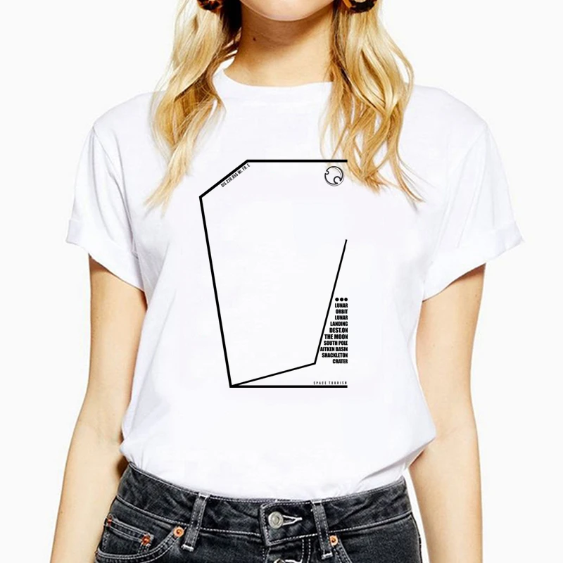 Женская футболка с коротким рукавом и круглым вырезом, с принтом
Женская футболка с коротким рукавом и круглым вырезом, с принтом