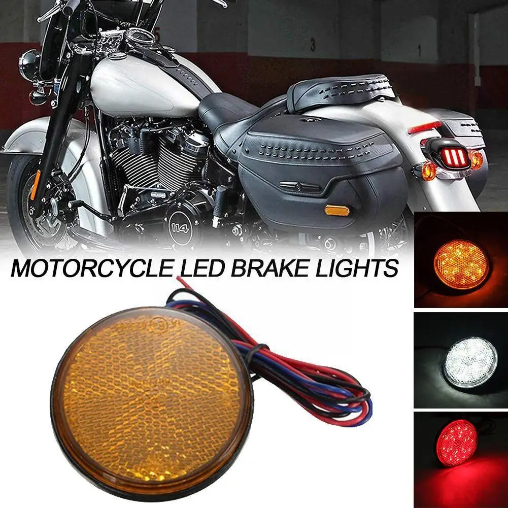 Motorcycle Led Brake Light 12v 24v Truck Trailer Warning Accessories Indicator Motorcycle Reflector M2p0 
Motorcycle Led Brake Light 12v 24v Truck Trailer Warning Accessories Indicator Motorcycle Reflector M2p0