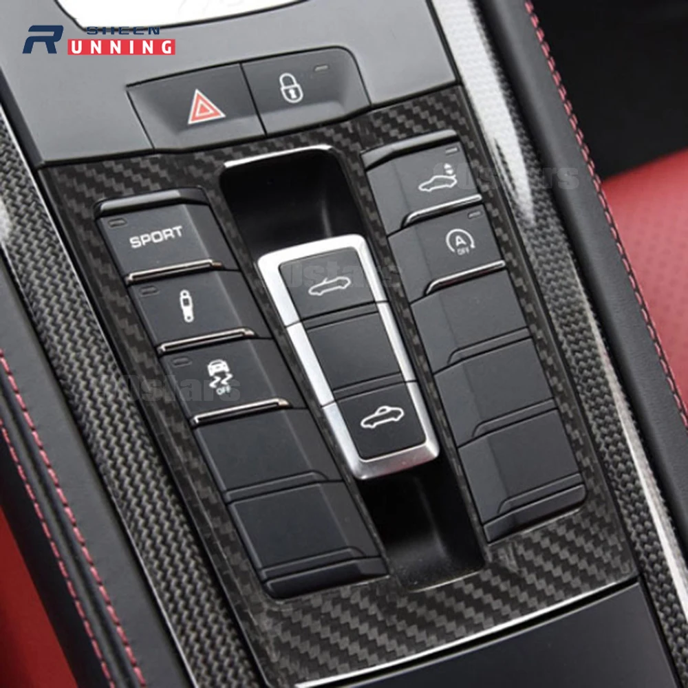 For Porsche 718 2012-2018 Real Carbon Fiber Center Console Button Decoration Frame for Porsche 911 2016-2019 1 Pcs Accessories
For Porsche 718 2012-2018 Real Carbon Fiber Center Console Button Decoration Frame for Porsche 911 2016-2019 1 Pcs Accessories