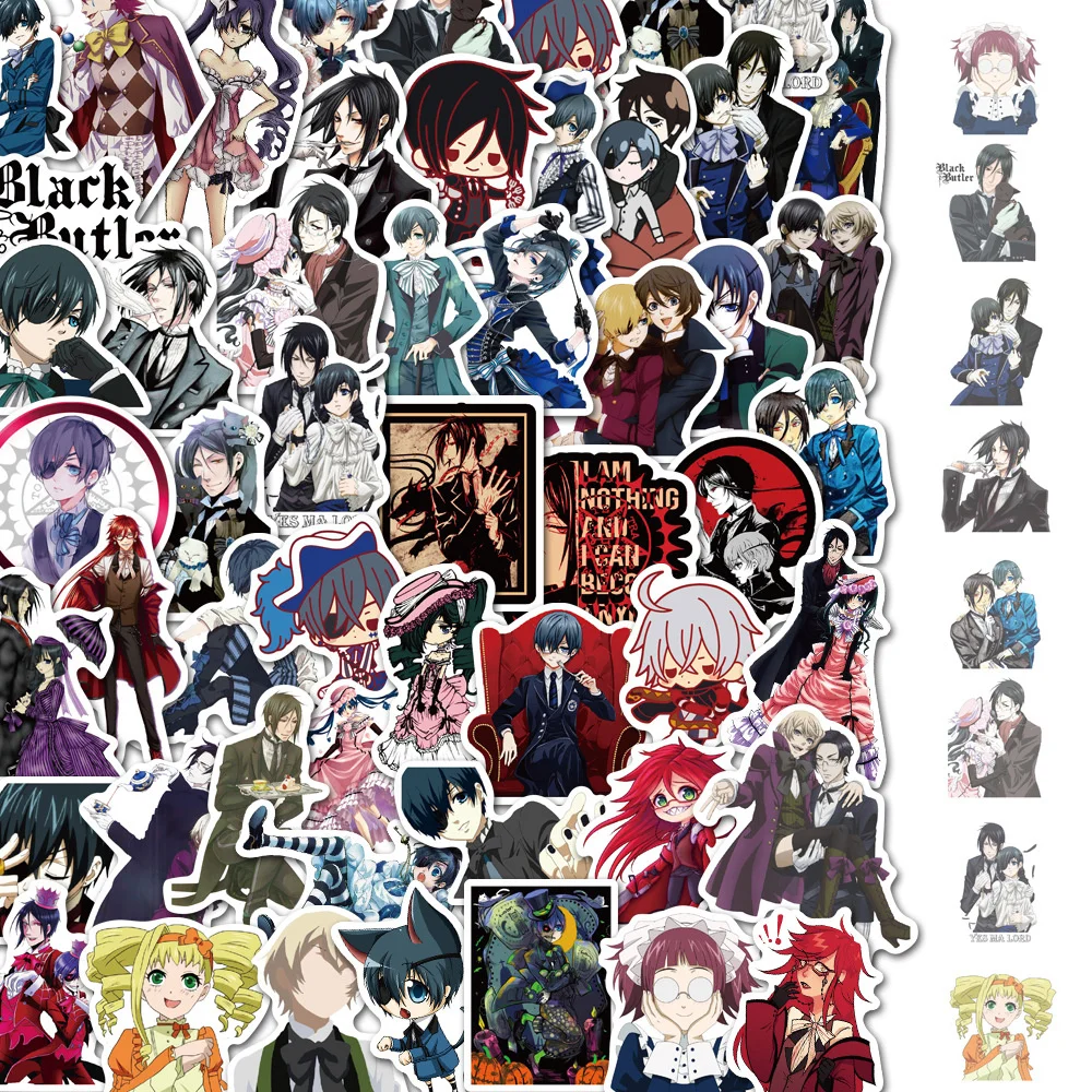 10/30/50PCS/Anime Kuroshitsuji Series Graffiti Laptop Guitar Motorcycle Luggage Skateboard Bike Waterproof Sticker Wholesale
10/30/50PCS/Anime Kuroshitsuji Series Graffiti Laptop Guitar Motorcycle Luggage Skateboard Bike Waterproof Sticker Wholesale