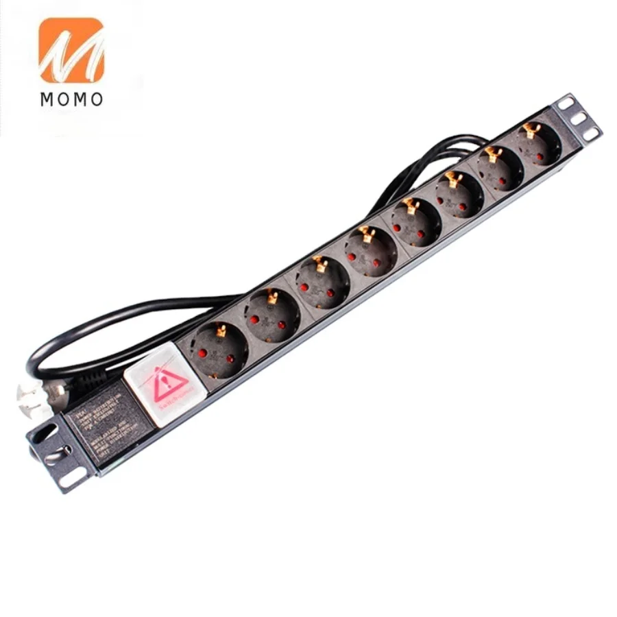 1U 19" Euro PDU 16A 8 port Germany 8 way PDU socket rack power distribution unit Euro socket for server rack PDU
1U 19" Euro PDU 16A 8 port Germany 8 way PDU socket rack power distribution unit Euro socket for server rack PDU