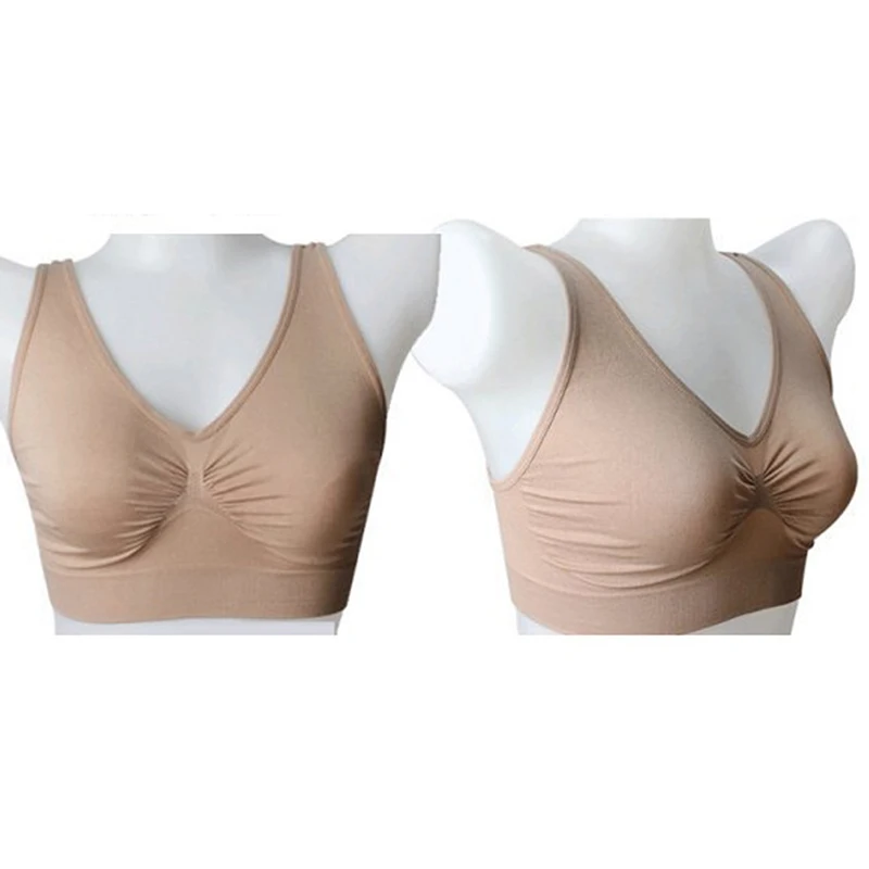 Fitness Bra Crop Tops Women Push up Fitness Bras Tees Plus Size 3XL Padded Wirefree Shockproof Fitness Athletic Vest 3 Colors
Fitness Bra Crop Tops Women Push up Fitness Bras Tees Plus Size 3XL Padded Wirefree Shockproof Fitness Athletic Vest 3 Colors