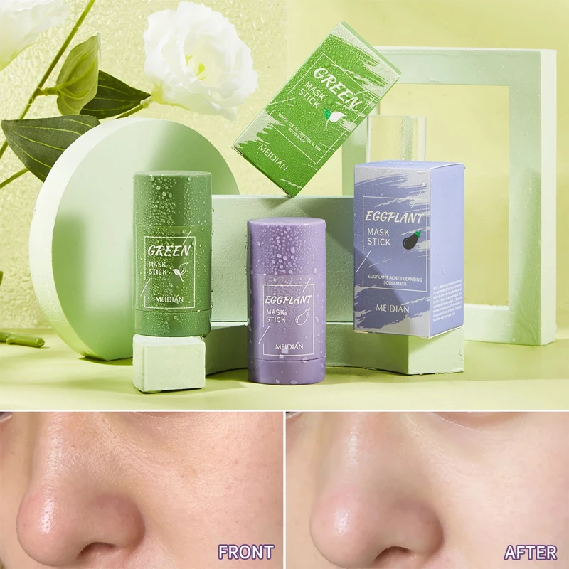 100PCS/Lot Green Tea Solid Face Mask Stick Oil Control Moisturizing Cleaning Mask Acne Blackhead Remove Pore Purifying Wholesale
100PCS/Lot Green Tea Solid Face Mask Stick Oil Control Moisturizing Cleaning Mask Acne Blackhead Remove Pore Purifying Wholesale