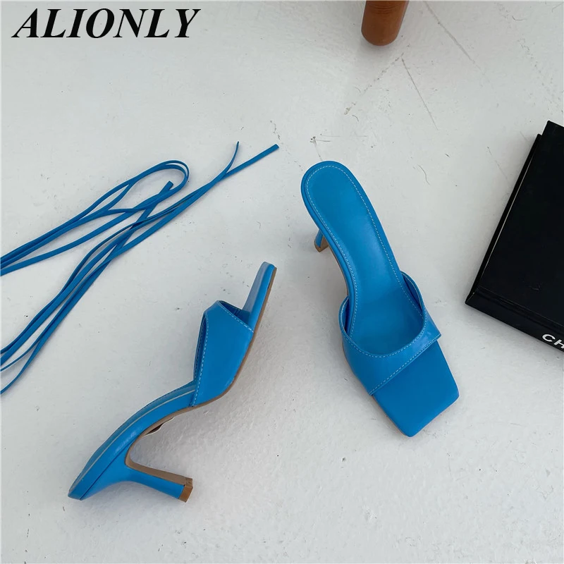ALIONLY Fashion Brand Ankle Strap Rome Sandal Thin Low Heel Slippers for Women 2022 Summer Ladies Elegant Slides Shoes
ALIONLY Fashion Brand Ankle Strap Rome Sandal Thin Low Heel Slippers for Women 2022 Summer Ladies Elegant Slides Shoes