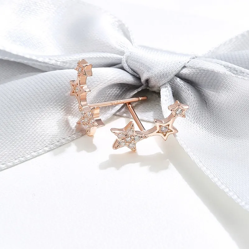 CFK Woman Luxury Small Studing Earrings 925 Sterling Silver Delicate Star For Lovers' Women Valentine's Day Minimalist Studing E
CFK Woman Luxury Small Studing Earrings 925 Sterling Silver Delicate Star For Lovers' Women Valentine's Day Minimalist Studing E