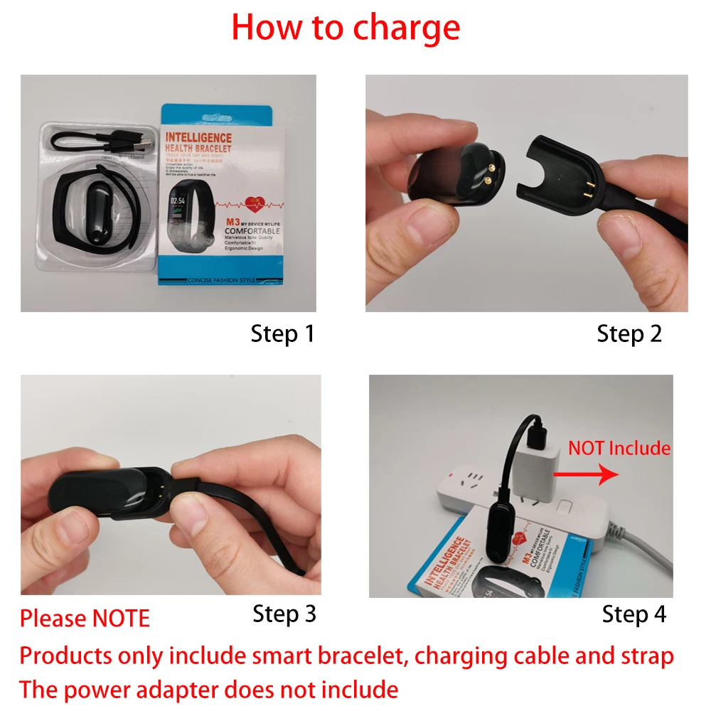 Fashion Electronic Watch Blood Pressure Health Monitor Activity Tracker M3Plus Pedometer Bracelet Smart Watches For Men Women
Fashion Electronic Watch Blood Pressure Health Monitor Activity Tracker M3Plus Pedometer Bracelet Smart Watches For Men Women