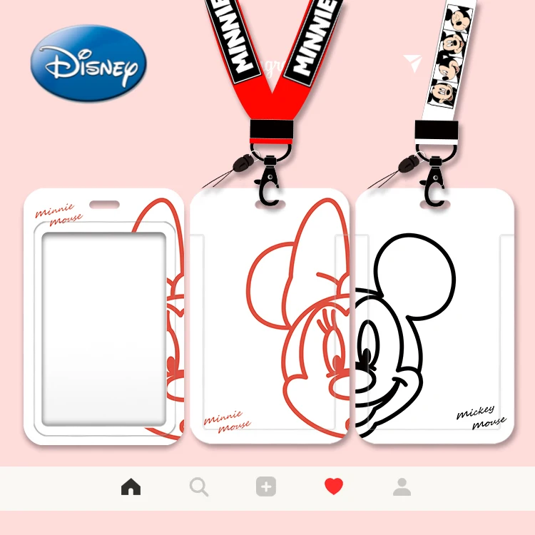 Disney Mickey Cartoon Couple ID Cover Work Permit Campus ID Cover Access Control Card Protective Cover Card Case with Lanyard
Disney Mickey Cartoon Couple ID Cover Work Permit Campus ID Cover Access Control Card Protective Cover Card Case with Lanyard