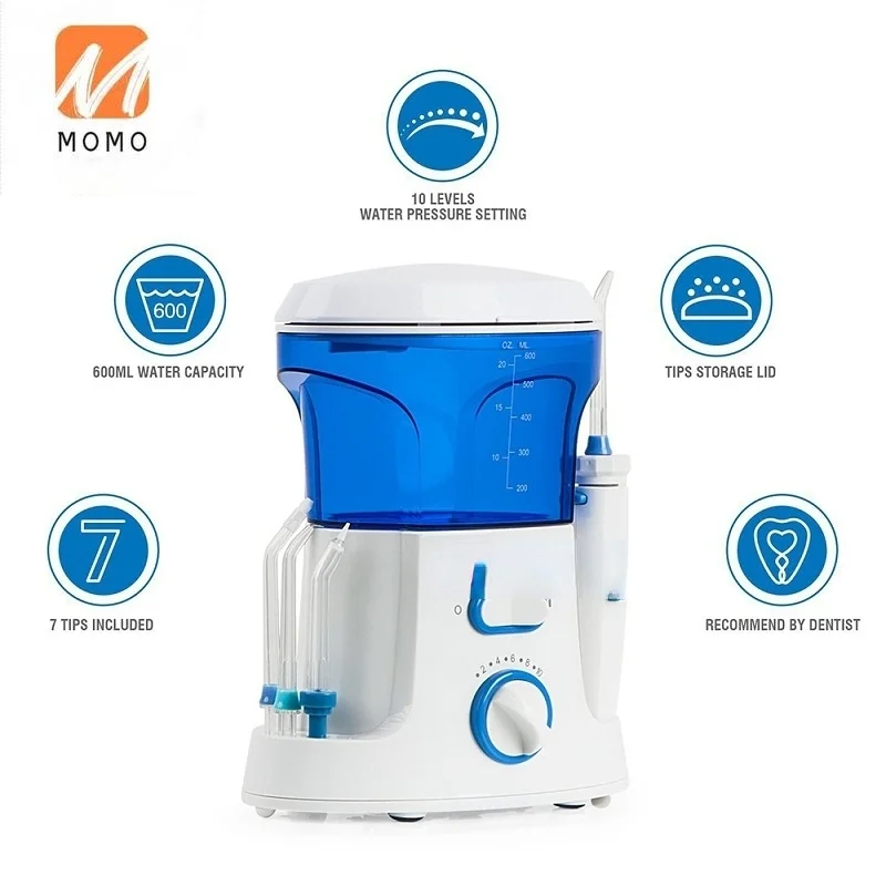 Dental Water Flosser Electric Cleaner 600ml Oral Hygiene Dental Flosser Water Flossing Family Oral Care 
Dental Water Flosser Electric Cleaner 600ml Oral Hygiene Dental Flosser Water Flossing Family Oral Care