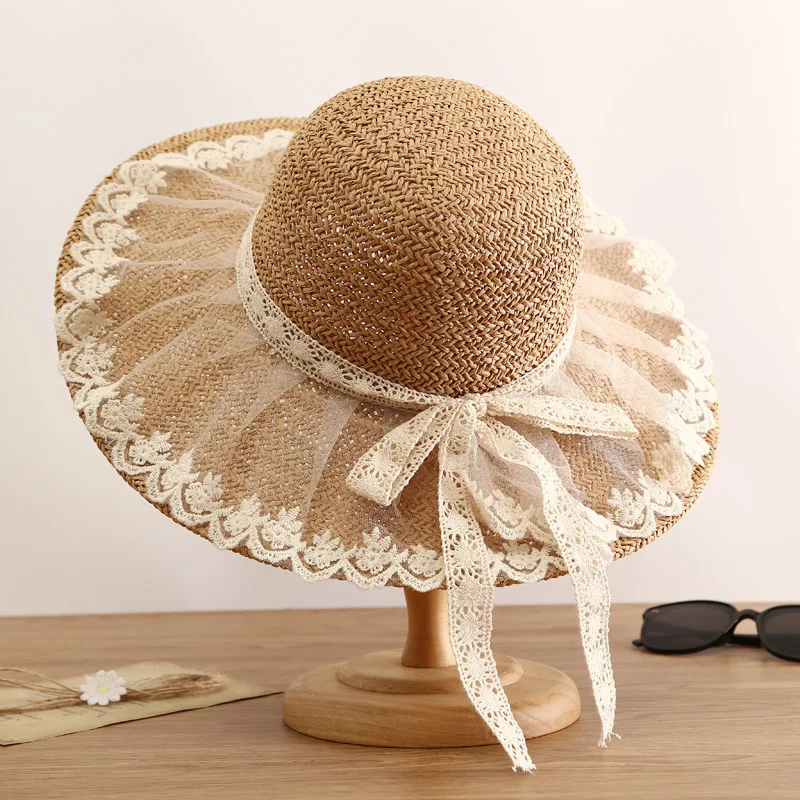 New style straw hat women summer sun hat lace brim fisherman hat outdoor breathable beach hat summer hat
New style straw hat women summer sun hat lace brim fisherman hat outdoor breathable beach hat summer hat