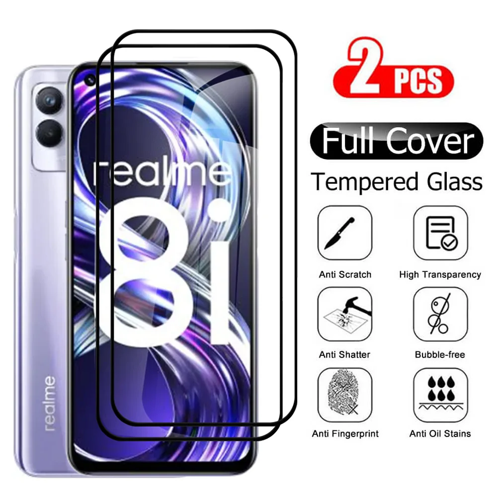 2Pcs Full Cover For Oppo Realme 8i Protective Glass On Opp Realmi 8i 8 i i8 Tempered Glass Realmi8i Screen Protector Films Armor 
2Pcs Full Cover For Oppo Realme 8i Protective Glass On Opp Realmi 8i 8 i i8 Tempered Glass Realmi8i Screen Protector Films Armor