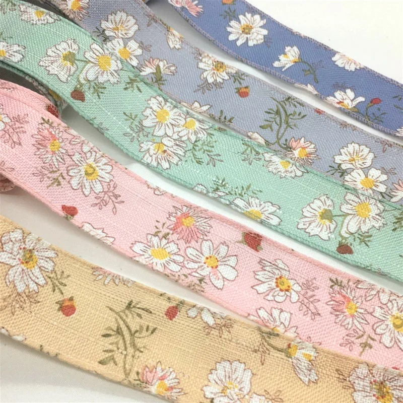 Colorful Floral Fabrics Ribbon 2.5cm 4cm 3Yards For Handmade DIY Craft HairPin Bows Gift Packing Easter Wedding Christmas Deco
Colorful Floral Fabrics Ribbon 2.5cm 4cm 3Yards For Handmade DIY Craft HairPin Bows Gift Packing Easter Wedding Christmas Deco