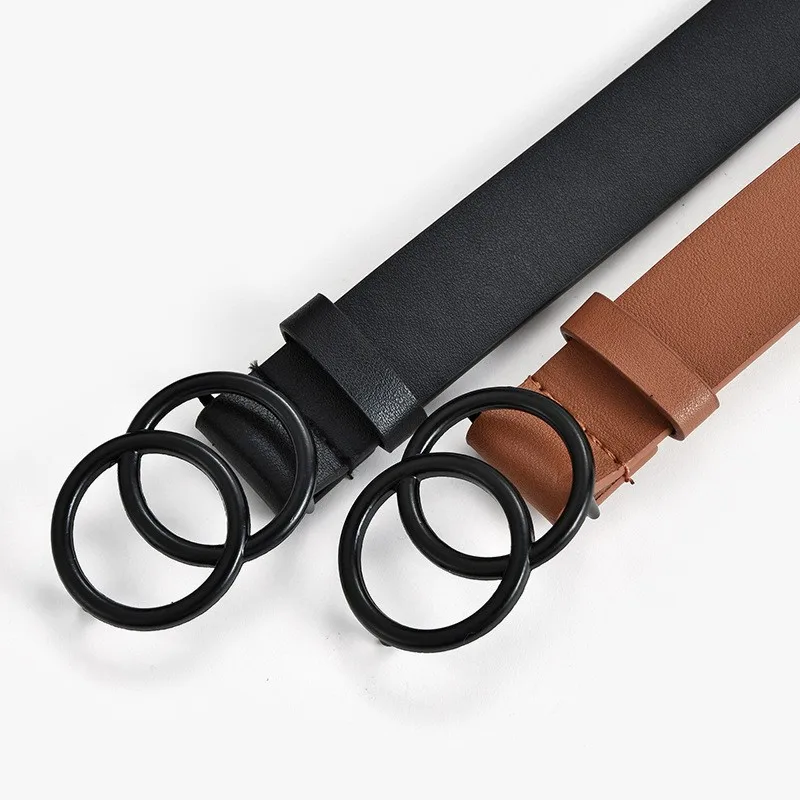 Bauhinia brand 2020 new double circle alloy black buckle ladies belt solid color fashion decoration jeans belt
Bauhinia brand 2020 new double circle alloy black buckle ladies belt solid color fashion decoration jeans belt