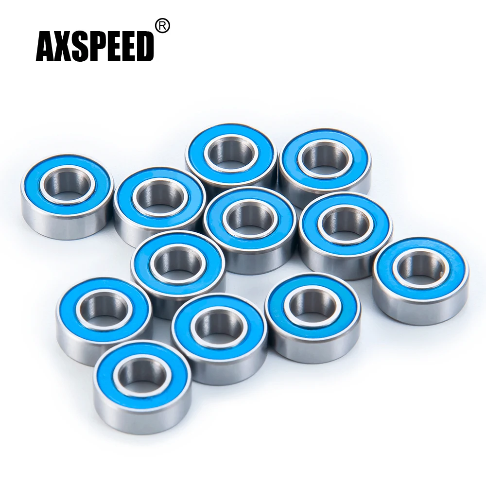 AXSPEED 12Pcs Wheel Hub Sealed Bearing Kit for Tamiya Frog 1/10 RC Crawler Car Truck Accessories Upgrade Parts
AXSPEED 12Pcs Wheel Hub Sealed Bearing Kit for Tamiya Frog 1/10 RC Crawler Car Truck Accessories Upgrade Parts