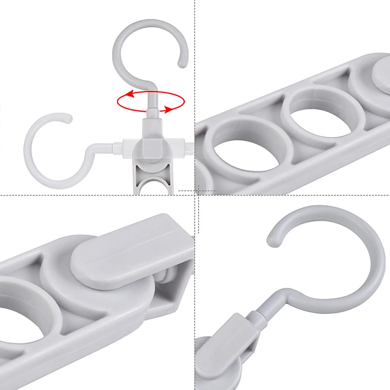 360 Degree Rotation 9 Holes Plastic Hanger Multifunction Wardrobe After Door Organizer Rack Hook Storage Accessories Supplies
360 Degree Rotation 9 Holes Plastic Hanger Multifunction Wardrobe After Door Organizer Rack Hook Storage Accessories Supplies