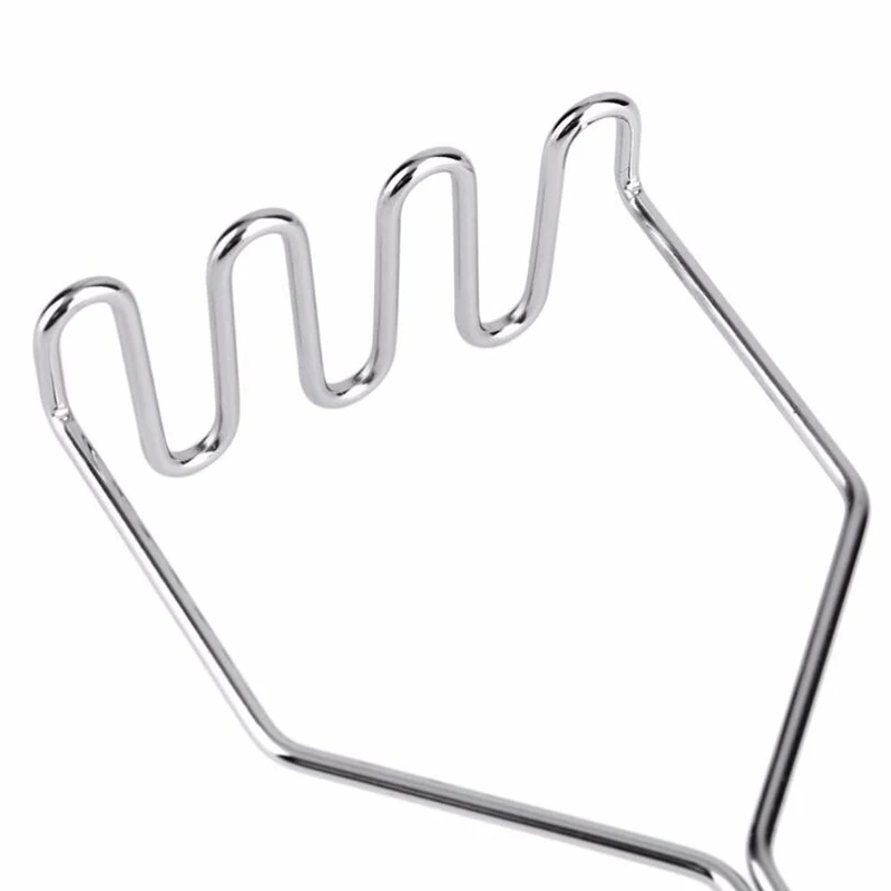 Stainless Steel Wave Shape Potato Masher Tool Kitchen Bar Potatoes Crusher Crushing Tool Kitchen Accessories High Quality
Stainless Steel Wave Shape Potato Masher Tool Kitchen Bar Potatoes Crusher Crushing Tool Kitchen Accessories High Quality