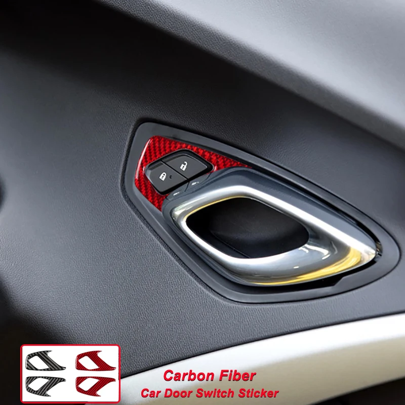 Carbon Fiber for Chevrolet Camaro 2016-2019 Accessories Car Door Switch Cover Sticker Car Interior Moulding Automotive Interiors
Carbon Fiber for Chevrolet Camaro 2016-2019 Accessories Car Door Switch Cover Sticker Car Interior Moulding Automotive Interiors