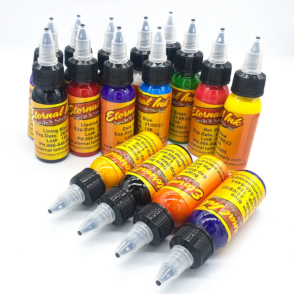 30Ml Tattoo Ink Pigment 16 Color Body Art Tattoo Kits Professional Beauty Paints Makeup Tattoo Supplies Semi-permanent Eyebrow
30Ml Tattoo Ink Pigment 16 Color Body Art Tattoo Kits Professional Beauty Paints Makeup Tattoo Supplies Semi-permanent Eyebrow