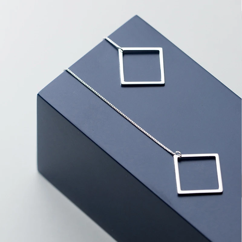 MODIAN Fashion Long Chain Square Dangle Earring for Women 925 Sterling Silver Geometric Line Drop Earring Fine Jewelry Brincos
MODIAN Fashion Long Chain Square Dangle Earring for Women 925 Sterling Silver Geometric Line Drop Earring Fine Jewelry Brincos