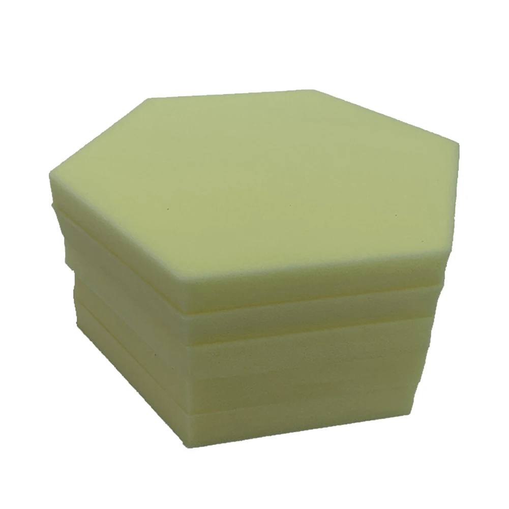 5Pcs Hexagonal Retardant Acoustic Sponge Flat Muffler Sponge for KTV Piano Drum Practice Room OCT998
5Pcs Hexagonal Retardant Acoustic Sponge Flat Muffler Sponge for KTV Piano Drum Practice Room OCT998
