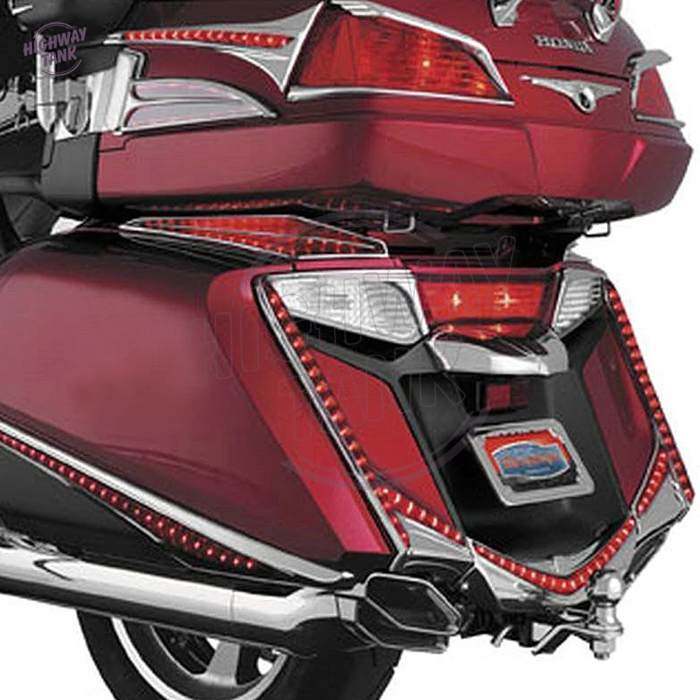 1 Pcs LED Chrome Motorcycle Rear Fender Tip Light Motor tail Lights case for Honda GL1800 GoldWing F6B 2012 2013 2014 2015-2016
1 Pcs LED Chrome Motorcycle Rear Fender Tip Light Motor tail Lights case for Honda GL1800 GoldWing F6B 2012 2013 2014 2015-2016