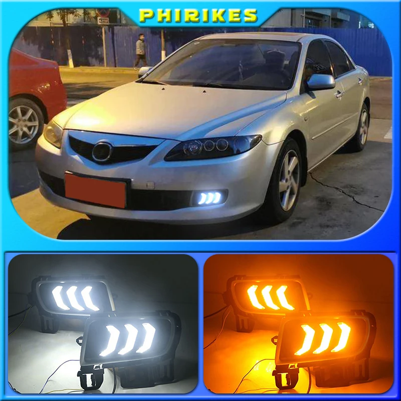 2pcs For Mazda 6 Mazda6 2005-2009 LED DRL Daytime Running Light Daylight Waterproof Turn Signal lamp
2pcs For Mazda 6 Mazda6 2005-2009 LED DRL Daytime Running Light Daylight Waterproof Turn Signal lamp