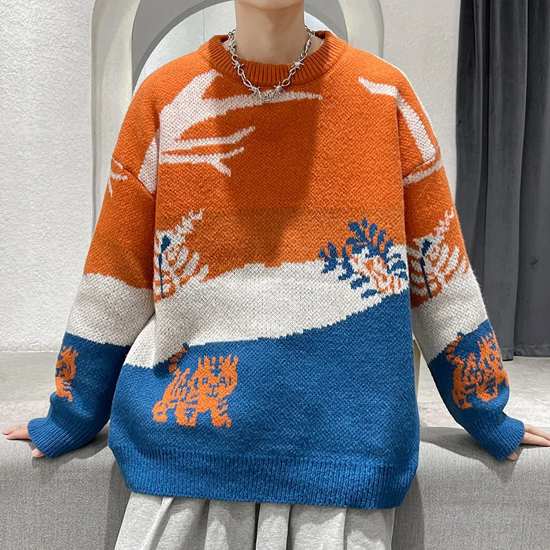 2021 Winter Men's Long Sleeve Pullover Fashion Wool Christmas Sweaters Round Neck Coats In Warm Cashmere Knitting Big Size M-5XL
2021 Winter Men's Long Sleeve Pullover Fashion Wool Christmas Sweaters Round Neck Coats In Warm Cashmere Knitting Big Size M-5XL