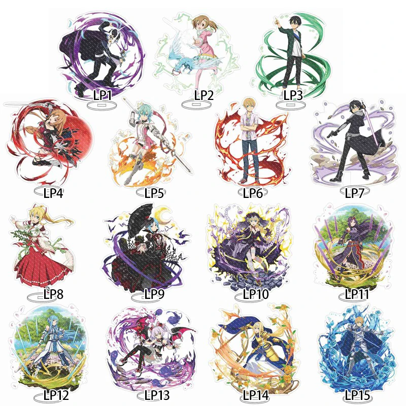 16cm Anime Sword Art Online Acrylic Stand Asuna Kirito Cosplay Figure Model Plate Desk Decor Standing Sign Fans Gift Collection
16cm Anime Sword Art Online Acrylic Stand Asuna Kirito Cosplay Figure Model Plate Desk Decor Standing Sign Fans Gift Collection