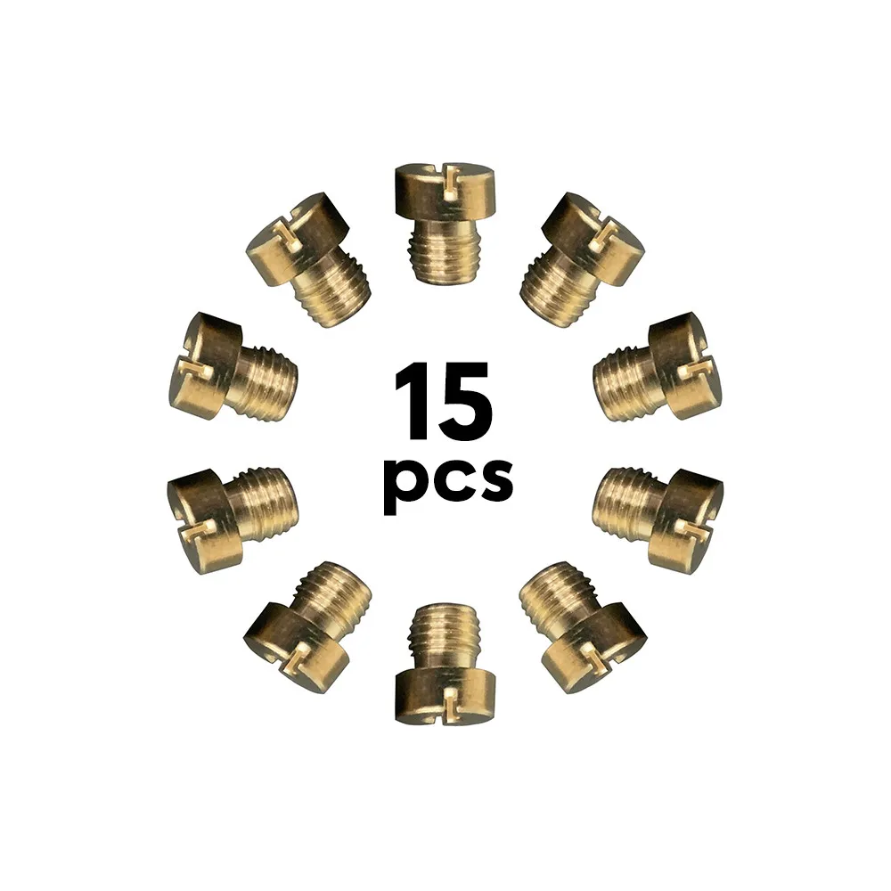 15Pcs Main Jet 60-130 M6 For 12mm-17.5mm Dellorto Carburetors Main Jet Mikuni Suit For Most Carburetors 60-130#
15Pcs Main Jet 60-130 M6 For 12mm-17.5mm Dellorto Carburetors Main Jet Mikuni Suit For Most Carburetors 60-130#